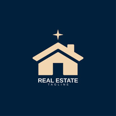 Modern Real Estate Logo Design for Construction and Engineering Firms, Building Logo Template for Property Branding
