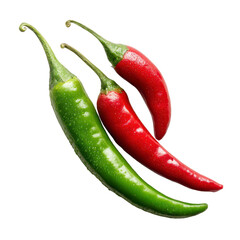  Two Hot Chili Peppers Red PNG Transparent