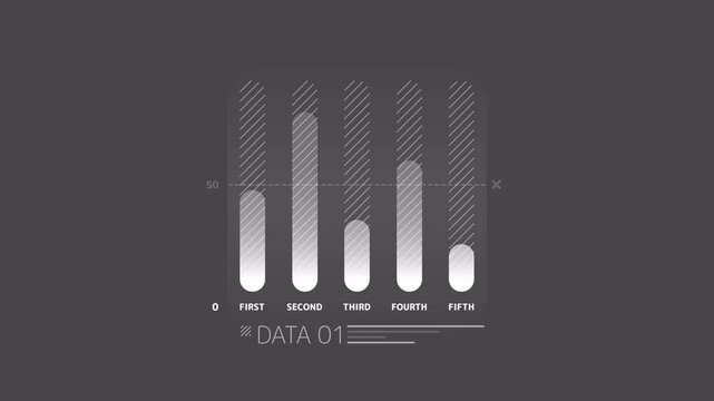 Animated Data Visualization: Progress Bar Chart with Dynamic Growth