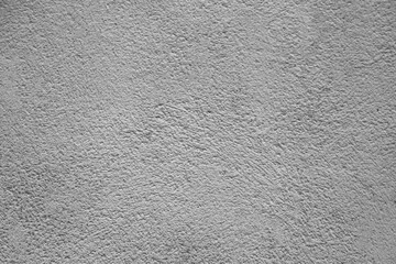 White new modern cement stucco in plaster wall concrete background textured. Pattern texture close up grey gray backdrop.