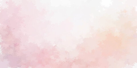 Soft pink abstract water colour background with light texture and vintage paper design