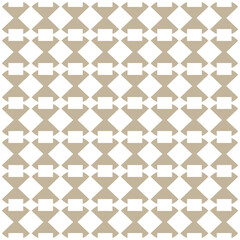 Fototapeta premium Seamless pattern with a minimal geometric design
