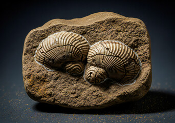 Brachiopod Remains Ancient Shells Encased