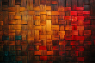 Abstract colorful geometric background with square pattern