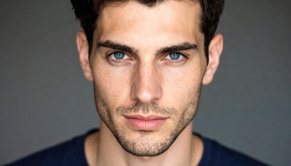 Fototapeta premium Close-up portrait of a man (7)