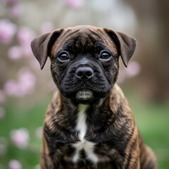 Obraz premium Lovely and cute baby puppy