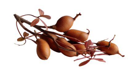 Unique Seed Pod Cluster: A captivating cluster of seed pods, displaying their natural elegance against a clean, soft background, inviting closer examination of nature's intricate artistry.