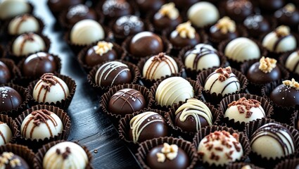 Delicious Box of Handcrafted Chocolates