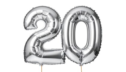 Silver balloon numbers 20