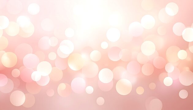 Soft, pastel pink bokeh background