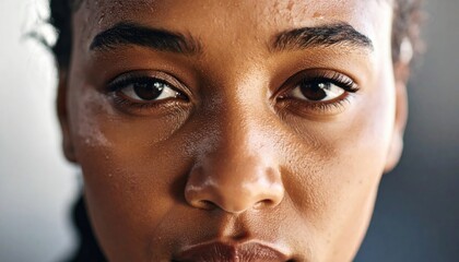 Obraz premium Close-up of a person's face (1)