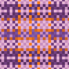 Tartan or plaid retro color pattern.
