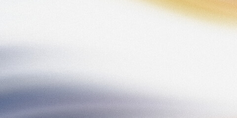 Abstract grainy background with soft color gradients of white, blue, and yellow tones