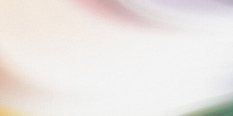 Soft pastel gradient background with subtle texture featuring pink purple and green hues on white