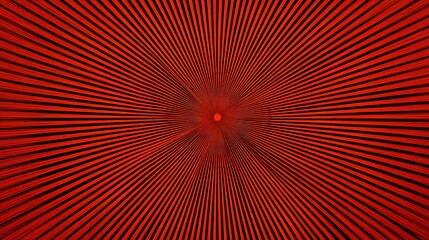 Radial red and black lines