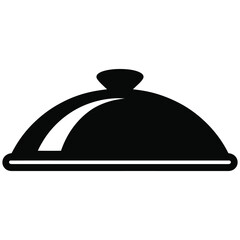 restaurant cloche icon