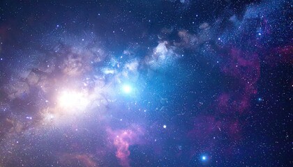 Fototapeta premium Cosmic Nebulae, Starry Sky