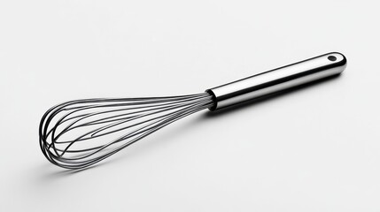 Stainless Steel Kitchen Whisk for Mixing and Beating Ingredients