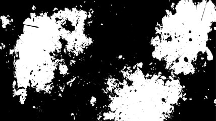 Obraz premium Splattered Grunge Texture Background with Ink Blot and Scratch Overlay Effect