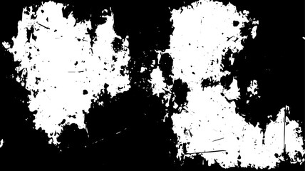 Split Grunge Texture with Torn Edges and Distressed Overlay, High Contrast Abstract Design