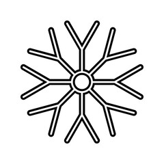 Snow Icon. Snowflake Vector Icon. Winter Icon. Snow or Snowflake Symbol. Snow. Snowflake. vector eps