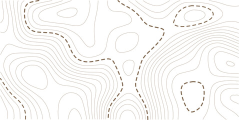 Topographic map lines background. Abstract vector illustration.