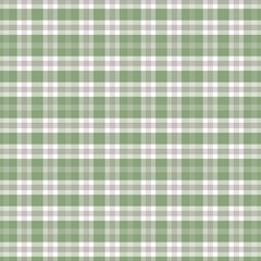 Seamless Checkered Fabric Texture - Sage Green