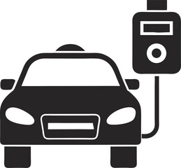 Toll Booth vector icon