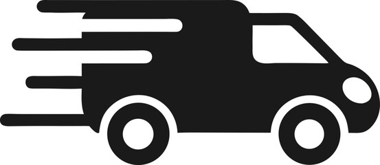  Fast delivery truck icon