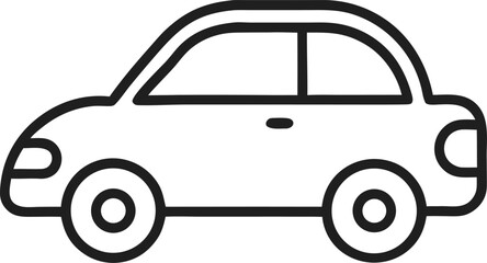 vector illustration of a car