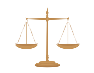 Firefly_Isolated handheld vintage bronze balance scale for fairness and justice conceptual 