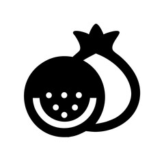 illustration of a pomegranate
