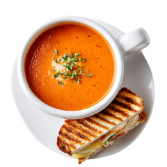 soup and sandwich