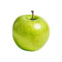 sour apple on transparent background
