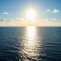 Obraz premium sunset over the sea