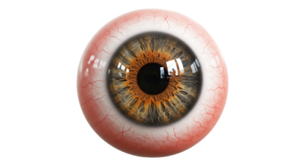 Human eye: A close-up image of a human eye showcasing the intricate details of the iris, pupil, and surrounding sclera, highlighting the unique characteristics of human vision.