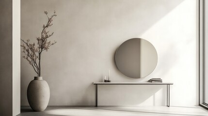 Modern Minimalist Entryway