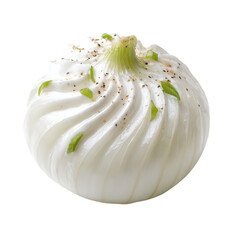 sour cream onion on transparent background