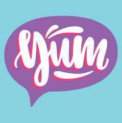 Yum! Tasty Food Illustration – Perfect for Menu Design and Social Media Posts