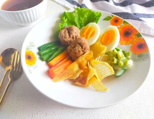 selat solo, traditional food from Solo,Javanesse,Indonesia.