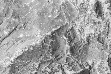Naklejka premium Detailed Close-Up of Textured Gray Stone Surface with Natural Patterns