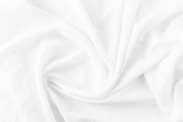 Fototapeta premium Smooth Soft White Fabric Texture for Textile and Design Backgrounds