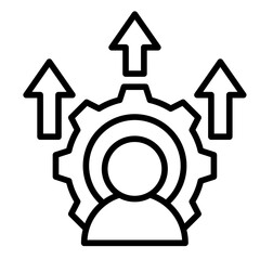 Personal Development  Icon Element For Design

