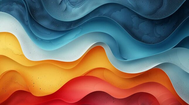 Vibrant Abstract Background with Flowing Organic Shapes and Bold Curves,Modern Flat Design Background in Teal and Navy with Minimalist Aesthetic,Colorful Abstract Canvas with Smooth Curves and Geometr