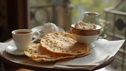  Tandoor Paratha, Yogurt, and Masala Chai Combo