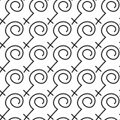 seamless black white pattern background