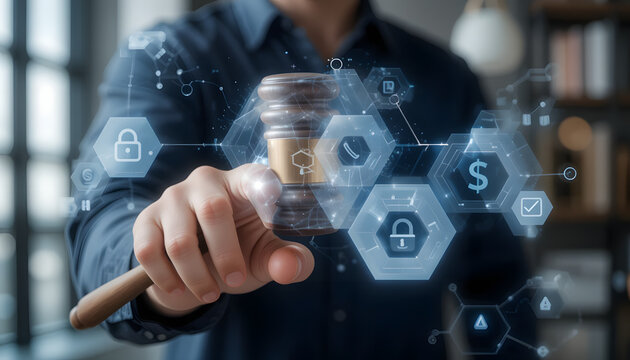 Digital Justice Interface – Technology Meets Law - Powered by Adobe