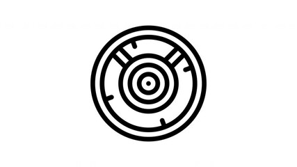 scope minimalist stroke animation