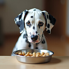 dog with bone