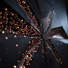 3D LED panel icon featuring a bright starfield on a dark background, enhancing the celestial effect.